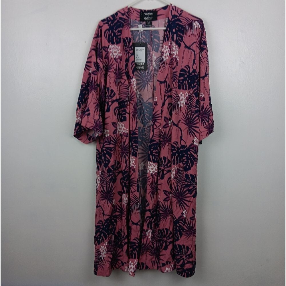 ModCloth x Collectif Feeling‎ Tropi-cool by the Pool Kimono XL NWT